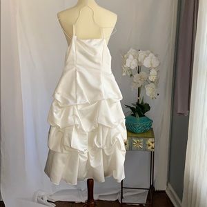 Kids size 8 white bridesmaid or communion dress